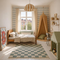 French diamonds with stars Tapeta