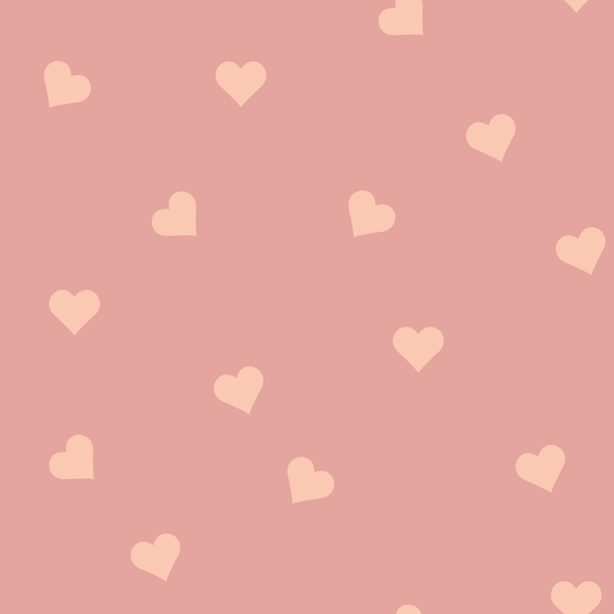 Hearts Peach on Pink Tapeta