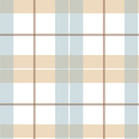 Check maxi beige blue red Tapeta