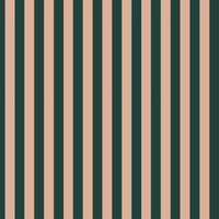 Wide stripes royal green and pink Tapeta