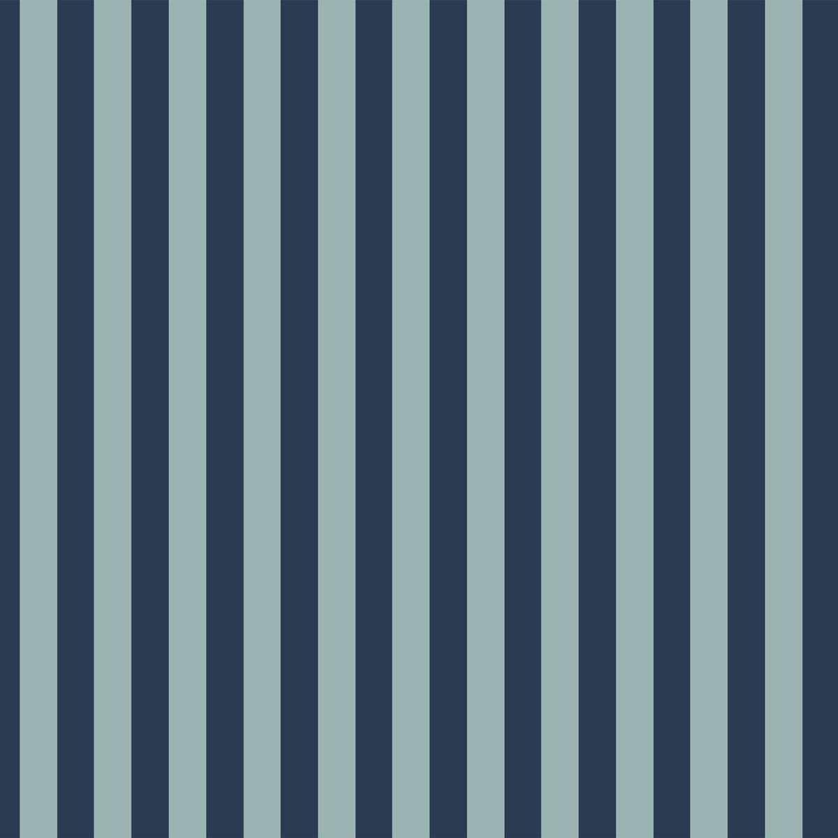 Wide stripes 2 shades of blue Tapeta