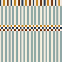 Stripes happy green and 3 colours Tapeta