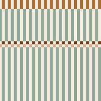 Stripes happy green and cherry Tapeta