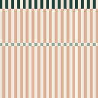 Stripes happy cherry pink and green Tapeta