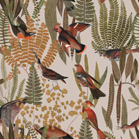 Birds Bush Tapeta