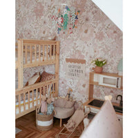 Dekornik hide and seek rabbits walpaper kids room