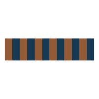 Stripes Nostalgia Navy Blue Brown