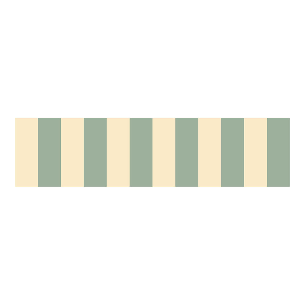 Stripes Nostalgia Beige Green