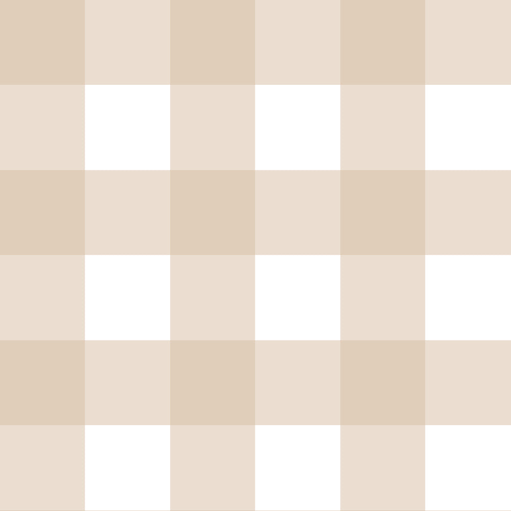 Check Beige Tapeta Próbka